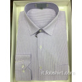 Camicia da lavoro a righe in cotone